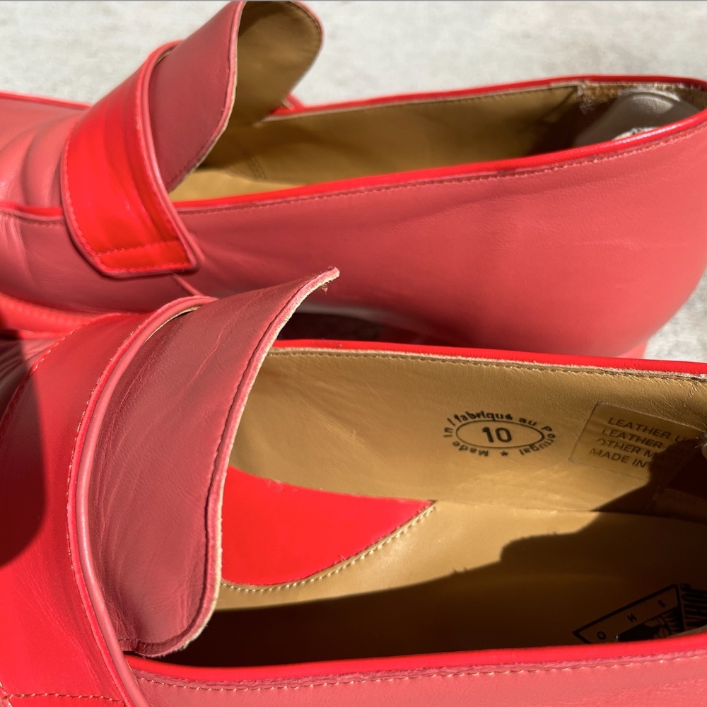 Orange Fluevog Loafers - Picture 11 of 15